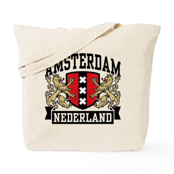 CafePress - Amsterdam Nederland Tote Bag - Unisex Canvas Tote Bag, Beige, 1-Piece