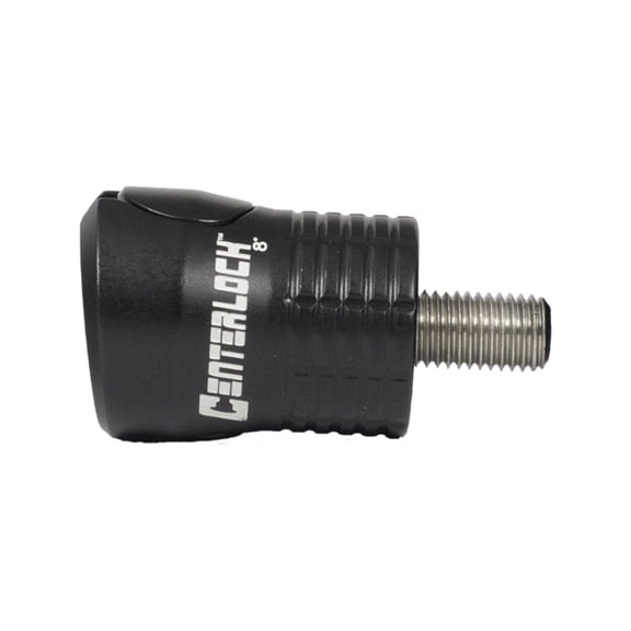 Axcel CenterLock Quick Disconnect Bow Stabilizer 8 Degree, Black
