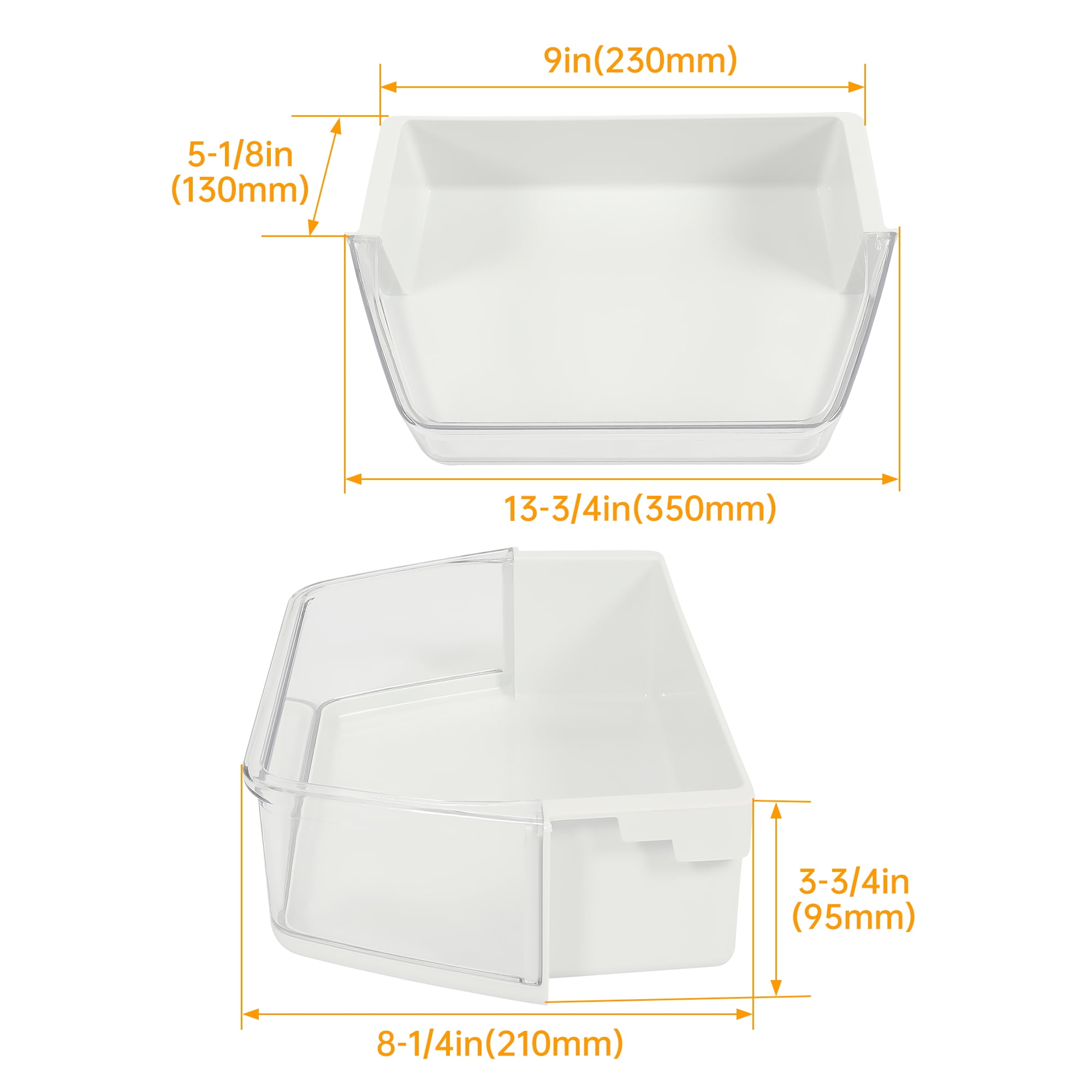 Kojem 1PC Gallon Door Bin shelf for Whirlpool Refrigerator WPW10493524 W10493524