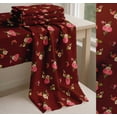 thumbnail image 6 of Soimoi Cotton Poplin Fabric Leaves & Begonia Floral Printed Fabric 1 Yard 56 Inch Wide, 6 of 7