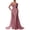 Pink, variant on Women's Sequin Evening Dress Lace Long Sleeve Bodycon Maxi Dress Sparkly Floor Length Mesh Patchwork Overlay Dress for Cocktail Wedding Parties