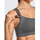 thumbnail image 2 of Sostén Deportivo SYROKAN 34DD Sin Aros con Ajuste Frontal Gris, 2 of 6