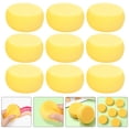 thumbnail image 3 of SHISUYAN Éponge Faciale Douce Jaune pour Nettoyage Peut Tre Utilisée Humide Ou Sèche 24 Pcs Éponges Rondes, 3 of 8