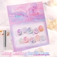 thumbnail image 4 of Set de esmaltes de uñas en gel Double Rhythm Cat Eye, 15 ml x 6 unidades, color rosa sirena, 4 of 9