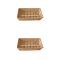 thumbnail image 1 of Cesta tejida a mano,Cesta de almacenamiento de pan de ratán Cesta de mimbre tejida,Cestas de almacenamiento Organizador de cestas de frutas tejidas,Baño Mimbre Cestas De Almacenamiento Pan, 1 of 9