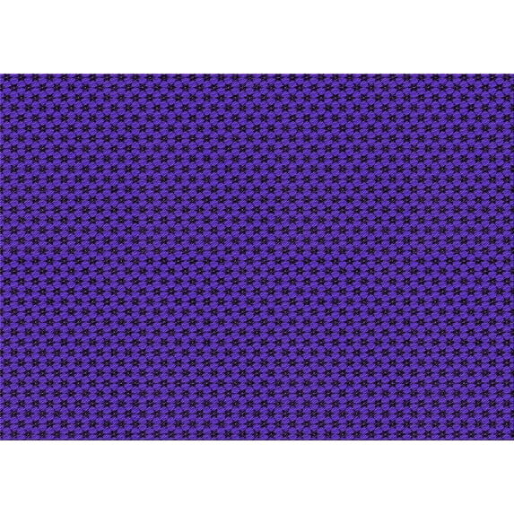 Ahgly Company Machine Washable Indoor Rectangle Transitional Purple Amethyst Purple Area Rugs, 5' x 7'