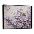 thumbnail image 2 of Designart "Melody Of Blooming Lilacs VI" Lilacs Floater Framed Canvas Prints, 2 of 5