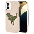 thumbnail image 1 of Funda Coach de piel granulada genuina grabada para iPhone 16, 1 of 8