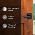 thumbnail image 2 of Baldwin Torrey Pines Keyed Entry Lever for Garage or Office Door Handle Featuring SmartKey Security with a Slim Design for Interior and Exterior Doors, Prestige Series, Venetian Bronze (93540-019), 2 of 10