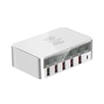 thumbnail image 1 of Magnetic Phone Charger,Magnetic Wireless Charger Wireless Fast Charging Hd Display Qc3.0 Fast Charging Head Smart Usb Phone Charger Multi-Port Universal Socket Wireless Phone Charger, 1 of 9