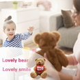 thumbnail image 2 of 16 Inches Teddy Bear Stuffed Animal for Girlfriend with Red Heart, Small Plush Bear Toy for Baby, Valentines Day and Birthday Gift for Her/Him/Kids/Co, 2 of 4