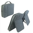 thumbnail image 1 of Toystoory Bolsa portátil OxfordCloth con soporte para libros para facilitar la lectura. Bolsa para guardar productos electrónicos. Almacenamiento y organización del hogar gris, 1 of 6