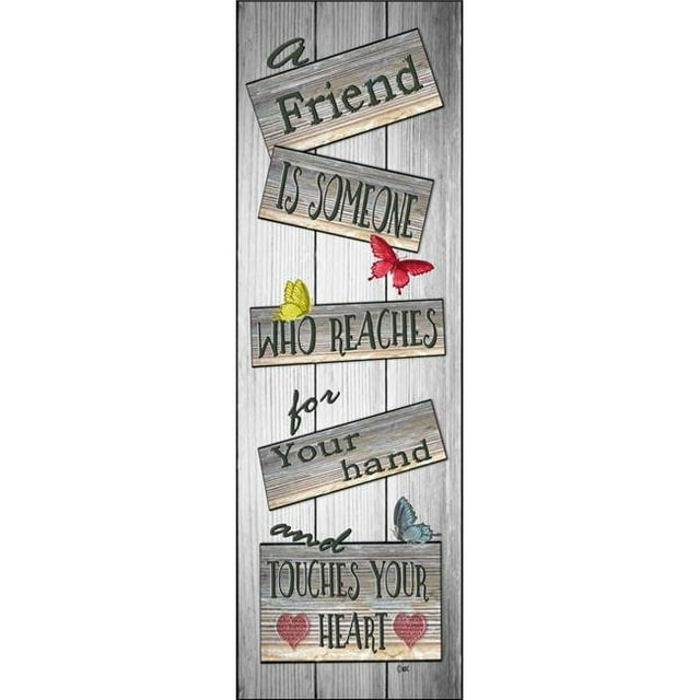 LPG Creative 3194 A Friend is Someone Wall Plaque