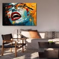 thumbnail image 6 of Abstract Art Modern Decorative Painting Face Framed Canvas Poster Bedroom Decor Sports Landscape Office Room Decor Gift,Frame-style,16x24inch(40x60cm), 6 of 8