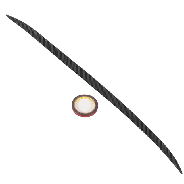 Spoiler Arrière de Voiture, Spoiler de Voiture Réduisant le Spoiler de Lèvre de Traînée Spoiler de Tronc de Fibre de Carbone Conçu pour les Professionnels