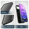 thumbnail image 6 of Encased SlimShield for iPhone Air Belt Clip Case with Phone Holster (Compatible with MagSafe) Matte Black, 6 of 9