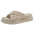 thumbnail image 1 of Sandalias Suela Gruesa Informales Sin Cordones para Mujer Cómodas Fiestas Y, 1 of 9