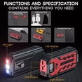 thumbnail image 2 of HAOAN 12V/8A 24V/4A Car and Motorcycle Battery Charger Lead-Acid Battery Smart Charger Digital Display Car Trickle Charger Battery Start-Stop Repair Activation Charger, 2 of 8