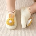 thumbnail image 5 of Ketyyh-chn99 Baby Toddler Sock Shoes Floor Sock Shoes Boys Girls First Walker Non-Slip Shoe Beige,19, 5 of 5