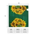 thumbnail image 4 of Picia Sunflowers in Bucket Magnetic Mailbox Cover Standard Size-25.5x21 in, 4 of 9