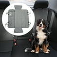 thumbnail image 2 of Unique Bargains 1 Pc Removable Car Seat Cover with Safety Belts Drawstring Bag for Pet Gray, 2 of 6
