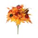 thumbnail image 2 of Ramo de flores artificiales de otoño con hojas de arce artificiales para jardín, para exteriores, damas de honor, inauguración de la casa, granja, ofi Estilo A, 2 of 8
