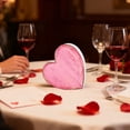 thumbnail image 5 of Valentine's Day Wooden Heart Table Decor - Rustic Heart-Shaped Tabletop Center Decoration, Farmhouse Layered Tray Decor, Romantic Home Dining Table Accent Character Count, 1pc, 5 of 7