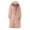 Pink, variant on Lindreshi Winter Coats for Women 2023 Trendy Women's Mid-length Fall-winter Mink Plus Size Extra Thick Faux Coat