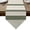 Green, variant on Sage Green Beige Striped Table Runner Linen Burlap Table Runner 90 Inches Long Farmhouse Stripes Cottagecore Dresser Scarves for Kitchen Island Coffee Dining Room Party Holiday Decoration 13"x90"