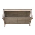 thumbnail image 6 of International Concepts Hampton Coffee Table in Washed Gray Taupe, 6 of 7