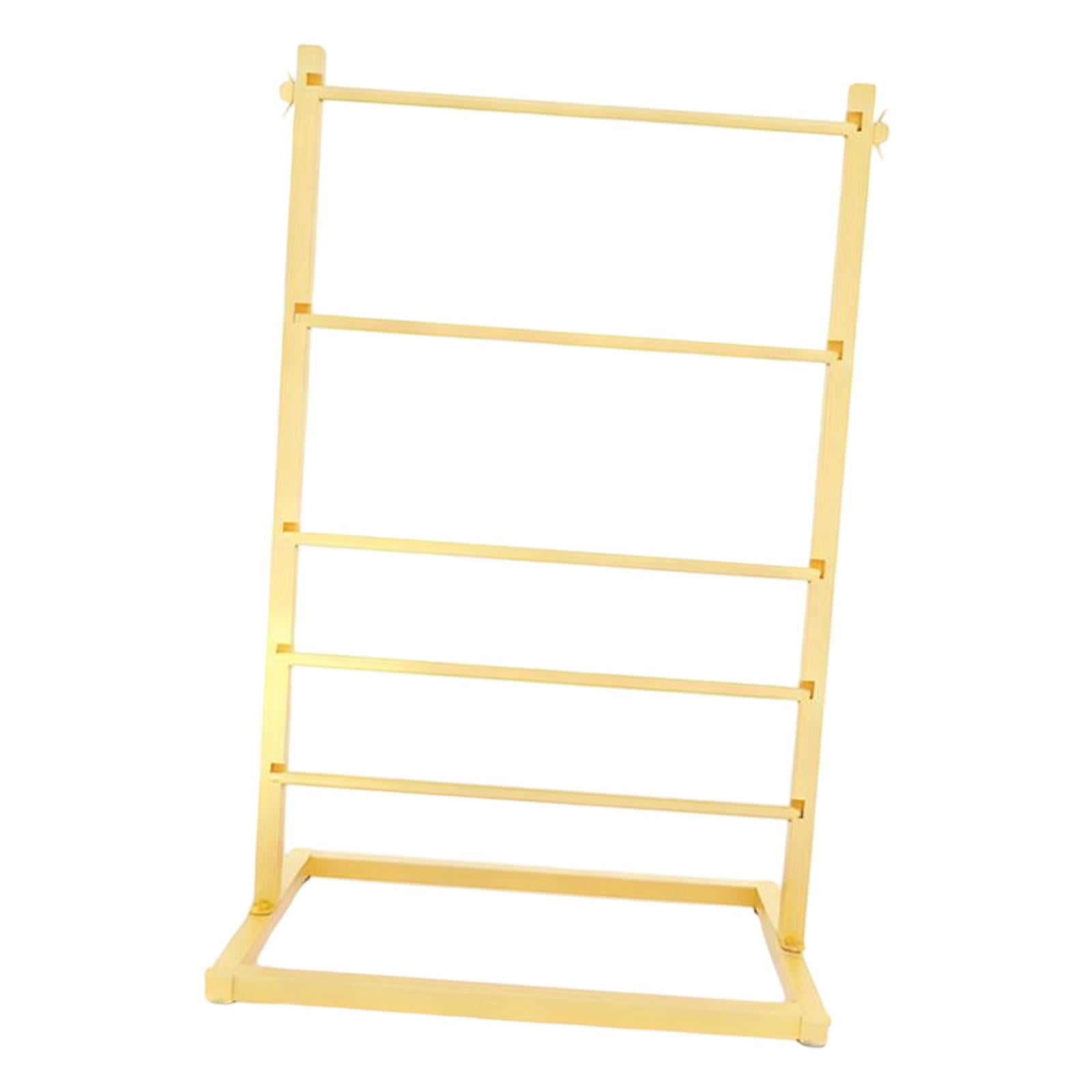 Ribbon Organizer Yarn Storage Shelf Ribbon Display Shelf Ribbon Rack Large Metal Construction for Sewing Thread Holder