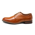 thumbnail image 2 of Zapatos Oxford de Vestir para Hombre Bruno Marc Talla 10.5 Marrón, 2 of 7