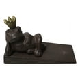 thumbnail image 3 of Rustic Vintage Cast Iron Frog King With Crown Decorative Door Wedge Stopper, 3 of 9
