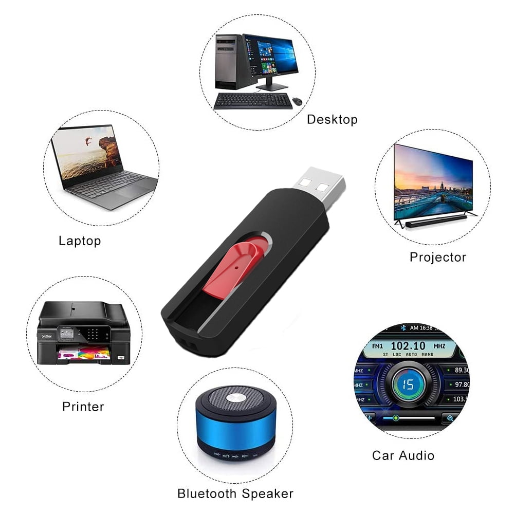 KOOTION 10 Pack 2GB USB Flash Drive Retractable Thumb Drives Multicolor Memory Sticks for Data Storage