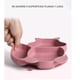 thumbnail image 4 of Plato con cubiertos de silicona Match & Enjoy Vajilla de Ardilla Rosa, 4 of 7