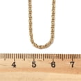 thumbnail image 2 of 1pc 304 Stainless Steel Lumachina Chain Necklaces with 304 Stainless Steel Clasps Golden 17.5 inch(44.5cm) 2mm Gold, 2 of 4
