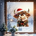 thumbnail image 6 of Hometravel Christmas Window Decorations, Cute Animal Theme Window Display, Festive Window Stickers and Decor for Seasonal Storefronts, Home, 6 of 7