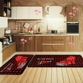 thumbnail image 2 of Hearth & Gear Valentines Day Kitchen Rugs And Mats Set Of 2 Valentines Kitchen Mats Farmhouse Mats For Floor Decorations Decorative Valentines Day Kitchen 16x24 Inch And 16x43 Inch Throws for Sofa, 2 of 5