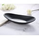 thumbnail image 4 of Plato de anillo negro, bandeja de joyería, llavero, plato, soporte para anillo, organizador, decoración de aparador, plato clave, cuenco de joyería, plato decorativo ovalado, 4 of 5