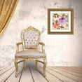 thumbnail image 3 of Parr, Kelly 12x12 Gold Ornate Wood Framed with Double Matting Museum Art Print Titled - Velvet Lovers II, 3 of 4