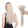 thumbnail image 1 of Fil Invisible Sans Clips Extensions de Cheveux Miracle Secrets Postiches Cheveux Synthétiques Soyeux, 1 of 6