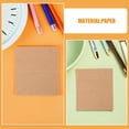 thumbnail image 3 of PAMINGONO 100pcs Guest Name Signs Paper Greeting Card for Anniversary Party Brown, 3 of 7