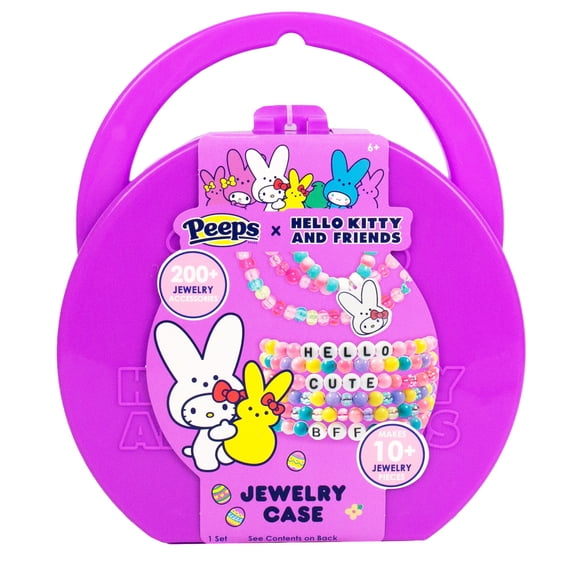 Peeps® x Hello Kitty® Jewelry Craft Case for Ages 6 