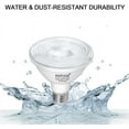 thumbnail image 3 of 4 Pack PAR30 120V E26 Base 11W LED Flood Light Bulb, 1100LM 3000K Soft Warm Light, 100W Equivalent Reflector Flood Replacement Light Bulbs, 3 of 6