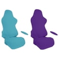 thumbnail image 1 of Funda para silla de elástica de 2 piezas Silla de comedor sólida, 1 of 8