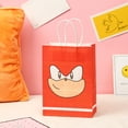 thumbnail image 4 of 5 piezas/set de figuras de Sonic Anime, bolsa de papel Kraft, bolso de mano para convertirlo en juguetes de caramelo, regalos, sorpresa, dibujos animados, suministros para fiestas de cumpleaños, decor, 4 of 4
