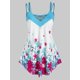 thumbnail image 1 of Tallas de impresión floral de talla grande Top sin mangas Rosegal  Camisetas sin mangas de talla grande, 1 of 5