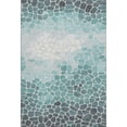 thumbnail image 2 of Addison Rugs Mayfield Premium Machine Washable Transitional Geometric Teal Rectangle Rug, 10' x 14', 2 of 6