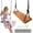 Nostalgic(climbing Rope), variant on Wooden Swing,Wood Tree Swing for Adults Kids,Adjustable Hemp Rope Plus Tree Straps, 24"x 8"x 1.2" /500LBS Loads,Wood Swing Seat for Outside and Indoor Use