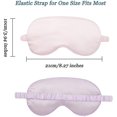 thumbnail image 5 of Silk Sleep Mask Eye Mask Blindfold With Double Layer Silk Filling, 5 of 5